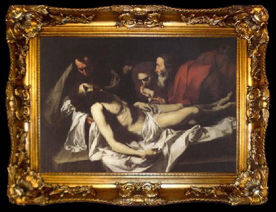 framed  Jusepe de Ribera The Deposition (mk05), ta009-2